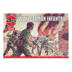 Airfix Classic Kit VINTAGE figurky A00705V - WWII German Infantry (1:76)