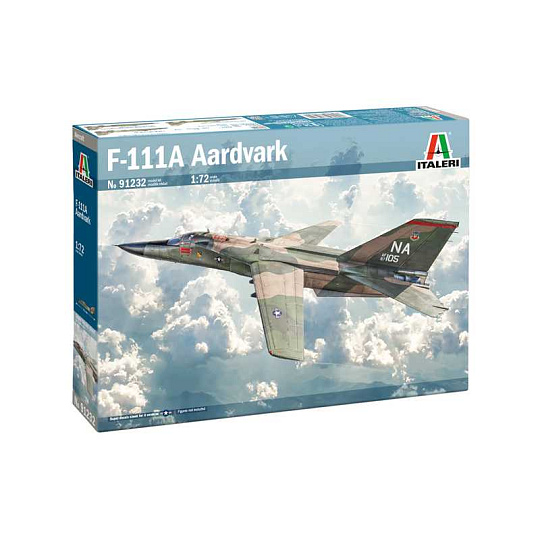 Italeri Model Kit letadlo 91232 - F-111 Aardvark (1:72)