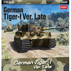 Academy Model Kit tank 13431 - German Tiger I Version Late (1:72)