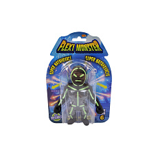 Flexi Monster strašidelné figurky série 6 natahovací silikon 14cm mix druhů na kartě 16,5x23,5cm