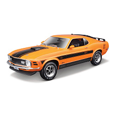Maisto - 1970 Ford Mustang Mach 1, oranžová, 1:18 Maisto - 1970 Ford Mustang Mach 1, oranžová, 1:18
