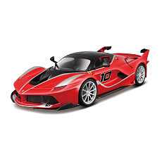 Bburago - RACE+PLAY, Ferrari FXX K, červená, 1:18