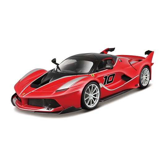 Bburago - RACE+PLAY, Ferrari FXX K, červená, 1:18