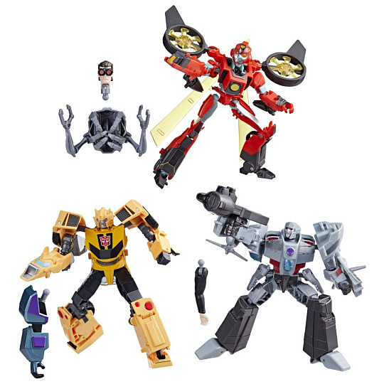Hasbro TRANSFORMERS Earthspark Terran deluxe figurka 11 cm