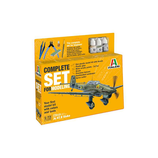 Italeri Model Set letadlo 72010 - Junker Ju-87B Stuka (1:72)