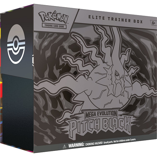 Pokémon Company Pokémon TCG: ME05 Pitch Black - Elite Trainer Box Pokémon Company Pokémon TCG: ME05 Pitch Black - Elite Trainer Box