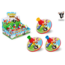 Wiky Káča točící Krtek plast/kov průměr 10cm 3 barvy Wiky Káča točící Krtek plast/kov průměr 10cm 3 barvy