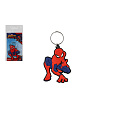 Přívěsek na klíče/Klíčenka Spiderman střílející gumový 7cm v sáčku