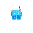 Houpačka Baby plast modrá nosnost 20kg 36x30x29cm 24m+ 