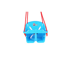 Houpačka Baby plast modrá nosnost 20kg 36x30x29cm 24m+ 