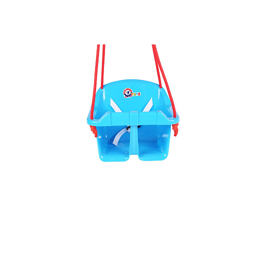 Houpačka Baby plast modrá nosnost 20kg 36x30x29cm 24m+ 