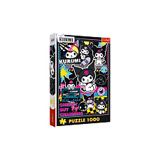 Puzzle Premium Plus: Svět Kuromi 1000 dílků 48x68,3cm v krabici 27x40x6cm