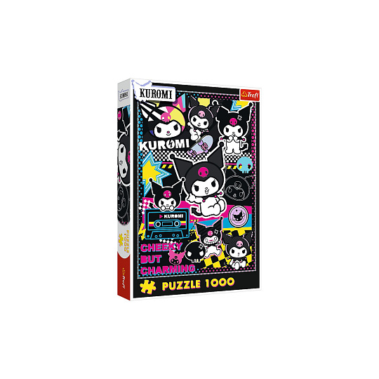 Puzzle Premium Plus: Svět Kuromi 1000 dílků 48x68,3cm v krabici 27x40x6cm