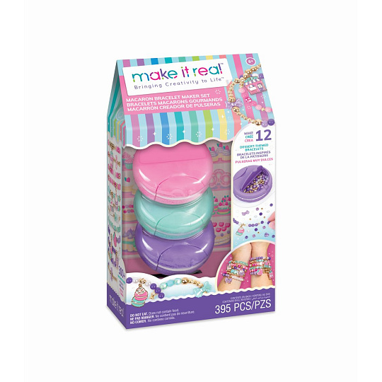 Make it Real Macaron box na výrobu náramků