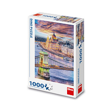 Dino BUDAPEŠŤ – ŘETĚZOVÝ MOST 1000 Puzzle