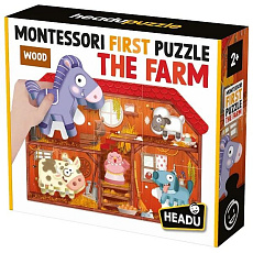 HEADU EN: Montessori Moje první puzzle - Farma HEADU EN: Montessori Moje první puzzle - Farma