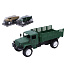 Wiky Auto vojenské nákladní plast 27cm na setrvačník 2 barvy v blistru 14x32x13cm