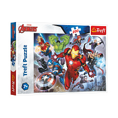 Puzzle Disney Avengers 200 dílků 48x34cm v krabici 33x23x4cm