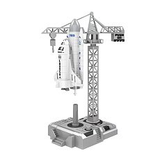 Rappa Vesmírná sada figurek s jeřábem a odpalovací plošinou