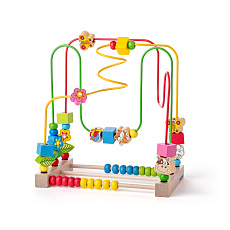Woody 91932 Motorický labyrint s počítadlem a zvířátky
