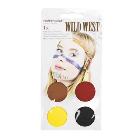 Amscan Make-up sada na obličej - Kovboj