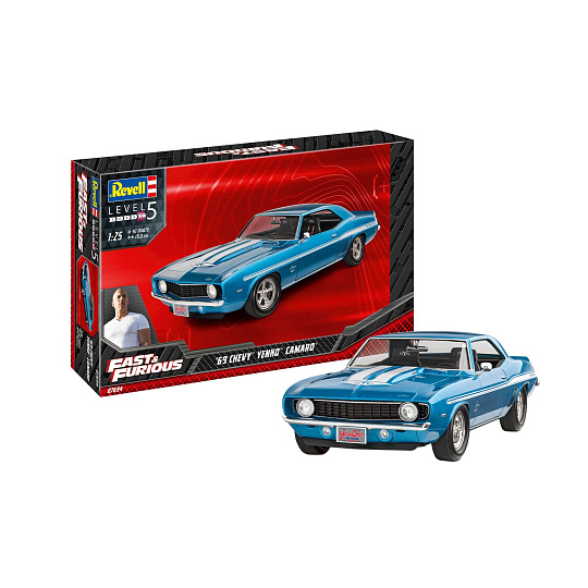 Revell Plastic ModelKit auto 07694 - Fast & Furious 1969 Chevy Camaro Yenko (1:25)