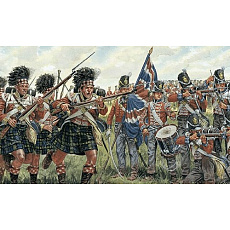 Italeri Model Kit figurky 6058 - BRITISH and SCOTS INFANTRY (NAPOL.WARS) (1:72)