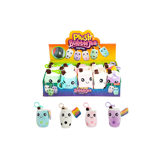 Teddies Přívěsek hrneček plyš 8x11cm 5 barev Teddies Přívěsek hrneček plyš 8x11cm 5 barev