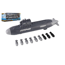 Ponorka střílecí na setrvačník v krabici