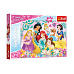 Puzzle Šťastný svět princezen/Disney Princess 200 dílků 48x34cm v krabici 33x23x4cm