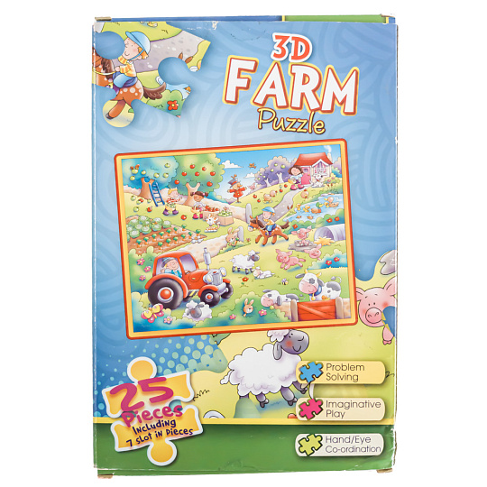 OSTATNI 3D puzzle assort 25dílků(50x40cm)