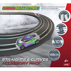 Scalextric Rozšíření trati MICRO SCALEXTRIC G8045 - Track Extension Pack - Straights & Curves Scalextric Rozšíření trati MICRO SCALEXTRIC G8045 - Track Extension Pack - Straights & Curves