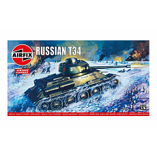Airfix Classic Kit VINTAGE tank A01316V - Russian T34 Medium Tank (1:76)