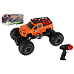 Teddies Auto RC pick up Off road terénní plast 23cm 2,4GHZ na baterie se světlem oranžový v krab. 30x15x19cm