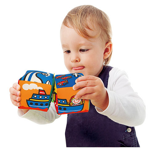 K´s Kids Zábavné textilní kostky - Autíčka