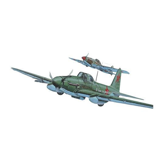 Směr modely plastové ILJUŠIN IL - 2, 1:72