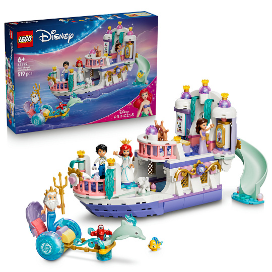 LEGO Disney 43299 Arielina loď a královská svatba LEGO Disney 43299 Arielina loď a královská svatba
