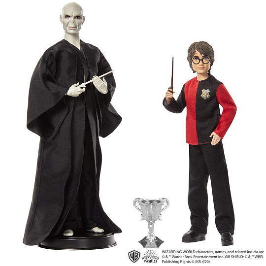 Mattel Harry Potter HARRY POTTER A VOLDEMORT PANENKA 2-PACK Mattel Harry Potter HARRY POTTER A VOLDEMORT PANENKA 2-PACK