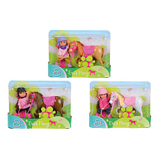 Simba Evi Love Simba Panenka Evička s poníkem, 3 druhy