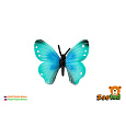 Motýl tropický Morpho Helena zooted plast 7cm 