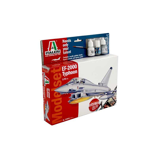Italeri Model Set letadlo 72001 - EF-2000 TYPHOON (1:72)