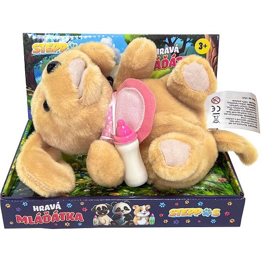 STEPPOS Interaktivní štěňátko s lahvičkou