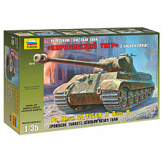 Zvezda Model Kit tank 3616 - Kingtiger Porsche (1:35) Zvezda Model Kit tank 3616 - Kingtiger Porsche (1:35)