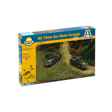 Italeri Fast Assembly military 7510 - M3 75mm HALF TRACK (1:72)