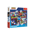 Trefl Puzzle 4v1 Sonic/Sonic The Hedgehog 28,5x20,5cm v krabici 28x28x6cm