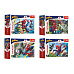 Trefl Minipuzzle 54 dílků Spidermanův čas 4 druhy v krabičce 9x6,5x4cm