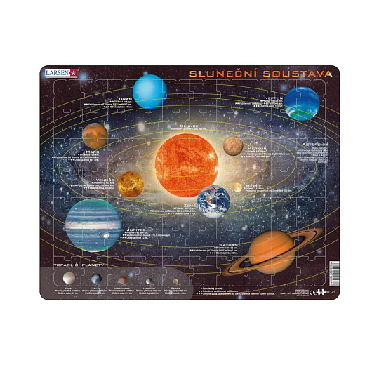 Dino SLUNEČNÍ SOUSTAVA 70 d. EDU Puzzle Dino SLUNEČNÍ SOUSTAVA 70 d. EDU Puzzle