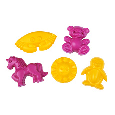 Lena Pískový set, 5dílný s jednorožcem