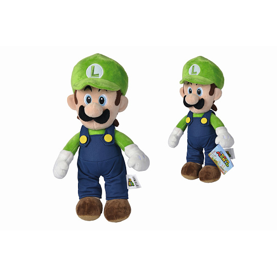 Simba Plyšová figurka Super Mario Luigi, 30 cm Simba Plyšová figurka Super Mario Luigi, 30 cm
