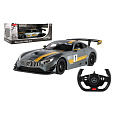 Auto RC Mercedes AMG GT3 RASTAR plast 35cm 2,4GHz na dálk. ovládání na baterie v krabici 44x18x23cm